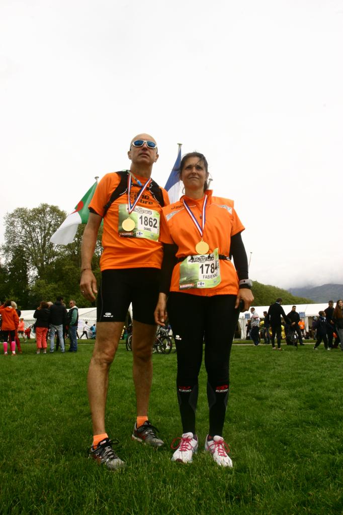 Marathon du Lac d Annecy  42Km 27 avril 2014