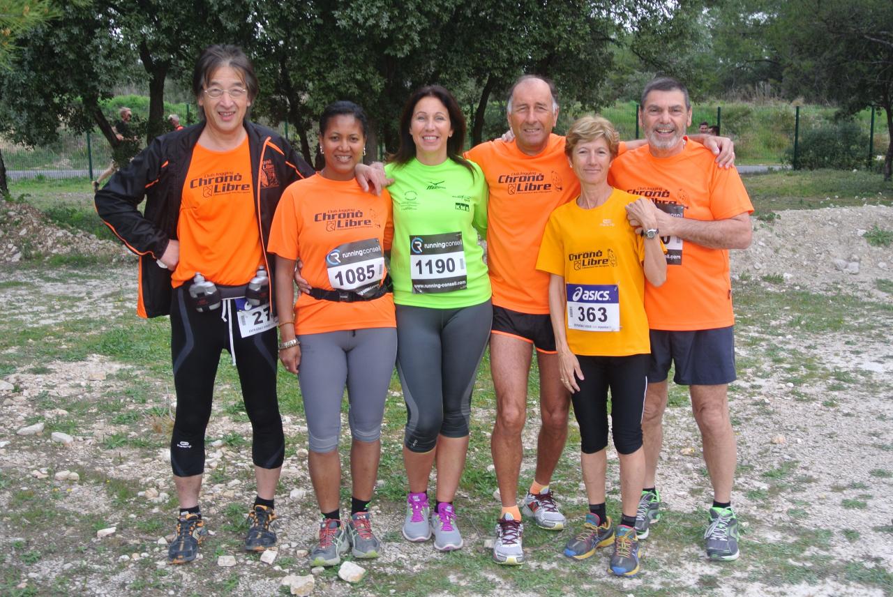 Trail des 6 collines Cabries 30032014